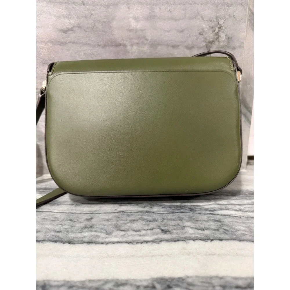 Kate Spade Leather Crossbody in Green‎ – Adjustable Strap, Classic Style